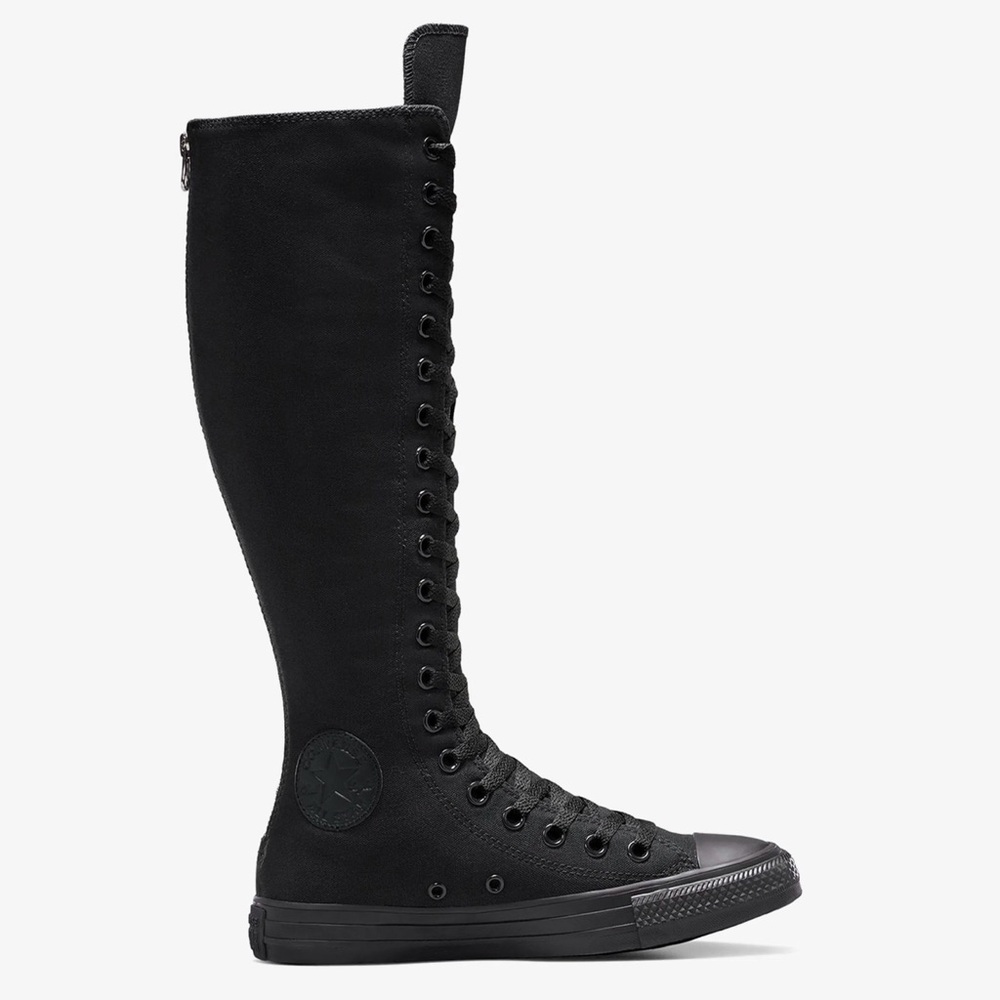 Converse Chuck Taylor All Star XXHi High Black size 13 NEW Knee High Zipper